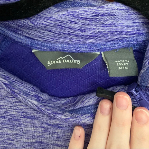 Eddie Bauer Half Zip Long Sleeve - Picture 4 of 6